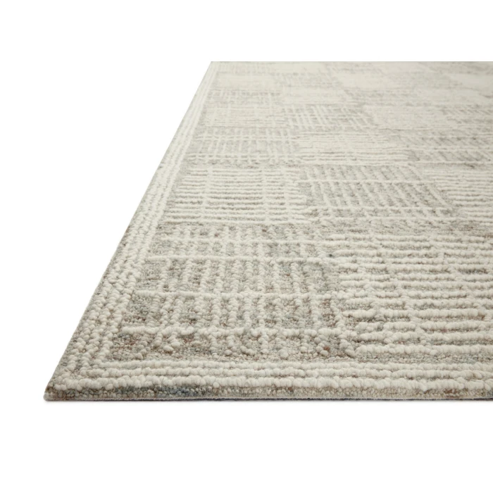 Loloi Tallulah Mist / Ivory TLL-02 18 in. X 18 in. Sample Rug