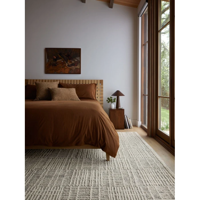 Loloi Tallulah Mist / Ivory TLL-02 18 in. X 18 in. Sample Rug