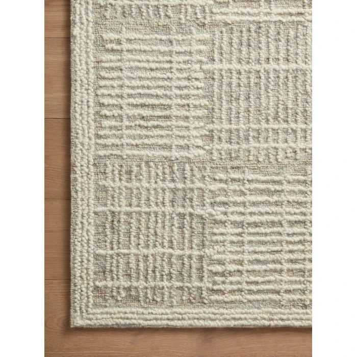 Loloi Tallulah Mist / Ivory TLL-02 18 in. X 18 in. Sample Rug