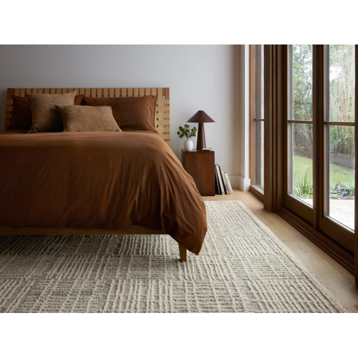 Loloi Tallulah Mist / Ivory TLL-02 18 in. X 18 in. Sample Rug