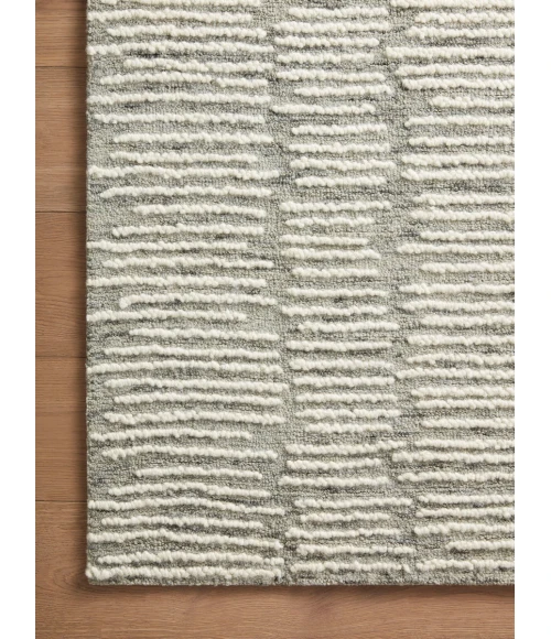 Loloi Tallulah Stone / Ivory TLL-04 2 ft. 6 in. X 9 ft. 9 in. Rectangle Rug