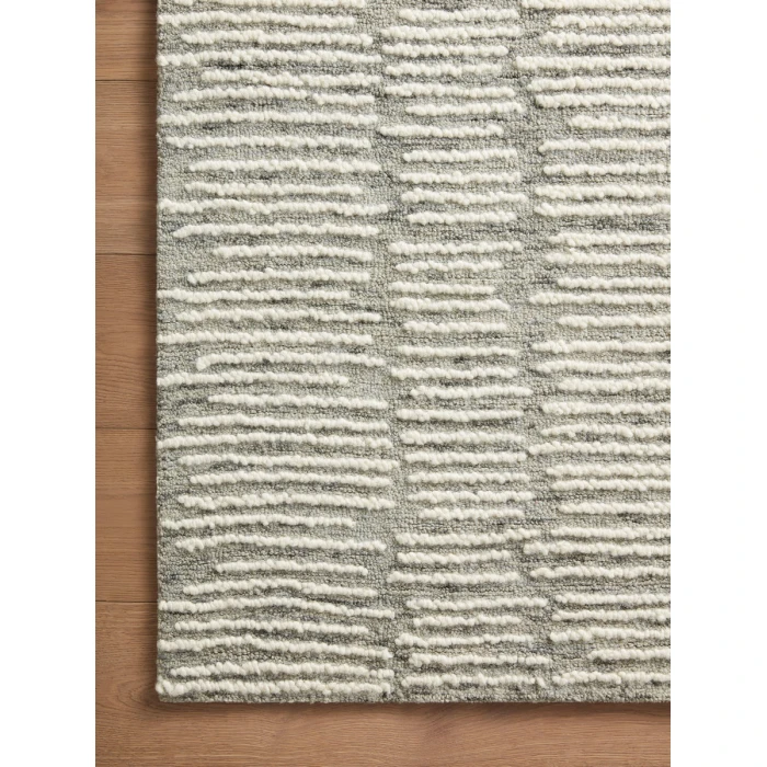Loloi Tallulah Stone / Ivory TLL-04 18 in. X 18 in. Sample Rug
