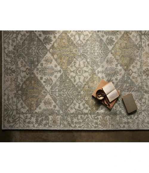 Loloi Tamryn Beige / Multi TAM-01 2 ft. 7 in. X 4 ft. Rectangle Rug