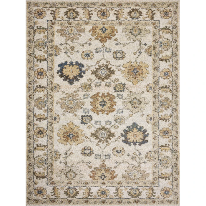 Loloi Tamryn Ivory / Multi TAM-03 5 ft. 3 in. X 7 ft. 8 in. Rectangle Rug