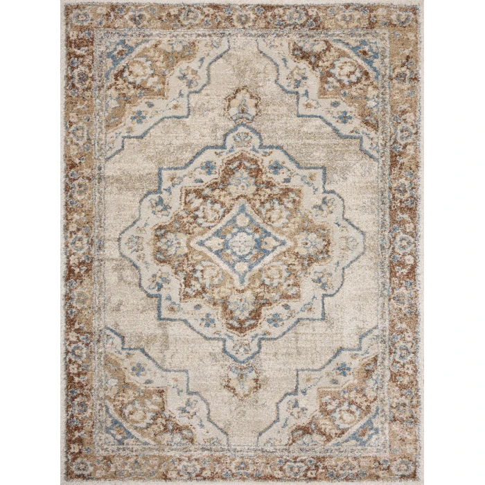 Loloi Tamryn Natural / Multi TAM-04 7 ft. 10 in. X 10 ft. Rectangle Rug