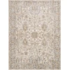 Loloi Teagan TEA-03 IVORY / SAND Area Rug 3 ft. 4 in. X 5 ft. 7 in. Rectangle