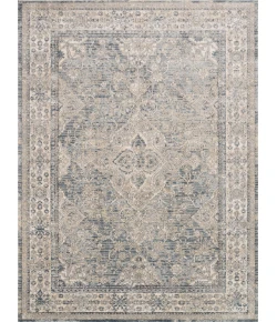 Loloi Teagan TEA-04 SKY / NATURAL Area Rug 2 ft. 8 in. X 10 ft. 6 in. Rectangle