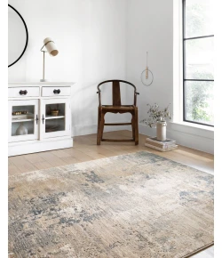 Loloi Teagan TEA-06 SAND / MIST Area Rug 2 ft. 8 in. X 10 ft. 6 in. Rectangle