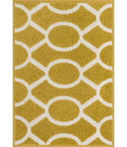 Loloi Terrace HTC20 CITRON / IVORY Area Rug 2 ft. 5 in. X 3 ft. 9 in. Rectangle