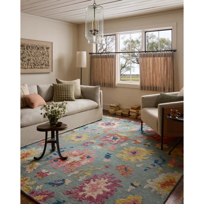 Loloi Tilly Spa / Multi TIL-01 2ft.-6in. X 9ft.-9in. Rect. Rug