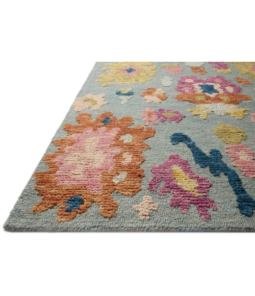 Loloi Tilly Spa / Multi TIL-01 2ft.-6in. X 7ft.-6in. Rect. Rug