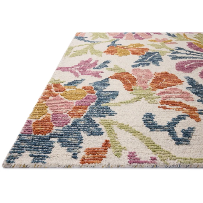 Loloi Tilly Ivory / Multi TIL-02 2ft.-3in. X 3ft.-9in. Rect. Rug