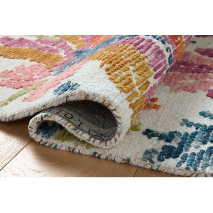 Loloi Tilly Ivory / Multi TIL-02 2ft.-3in. X 3ft.-9in. Rect. Rug