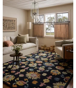 Loloi Tilly Midnight / Multi TIL-04 2ft.-6in. X 9ft.-9in. Rect. Rug