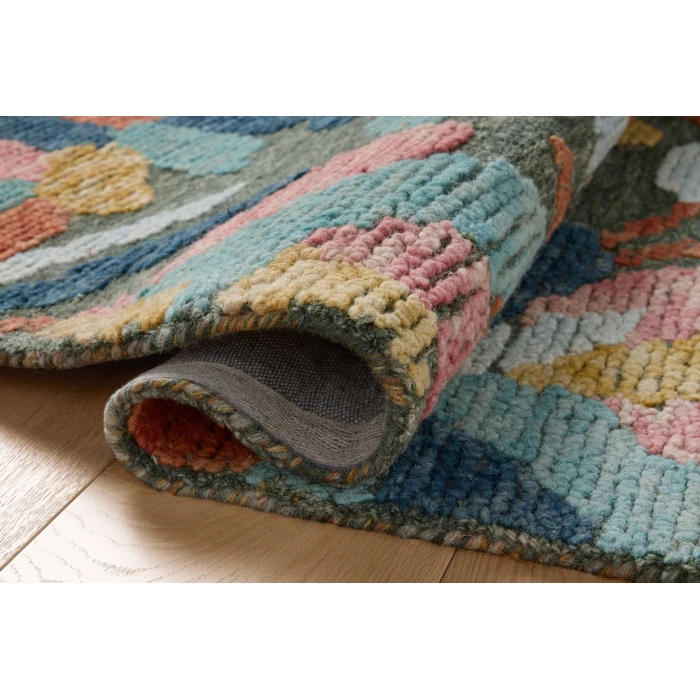 Loloi Tilly Green / Multi TIL-05 2ft.-3in. X 3ft.-9in. Rect. Rug