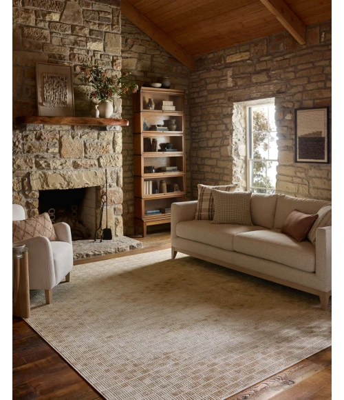 Loloi Townes Beige / Clay TOW-06 2ft.-7in. X 10ft. Rect. Rug