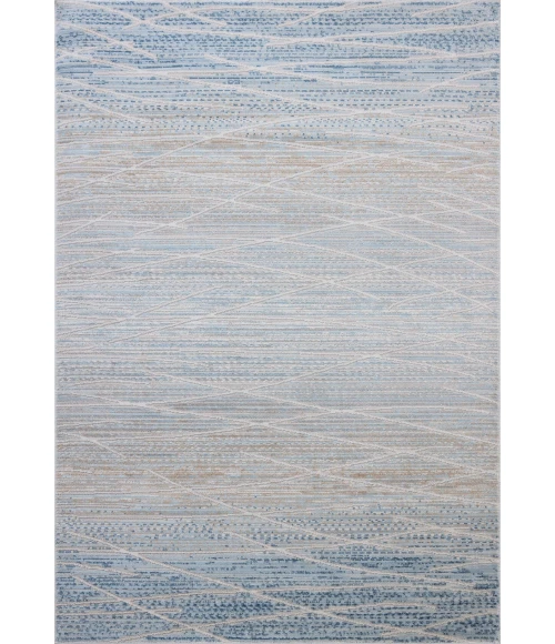 Loloi Townes Natural / Sky TOW-07 5ft.-3in. X 7ft.-6in. Rect. Rug