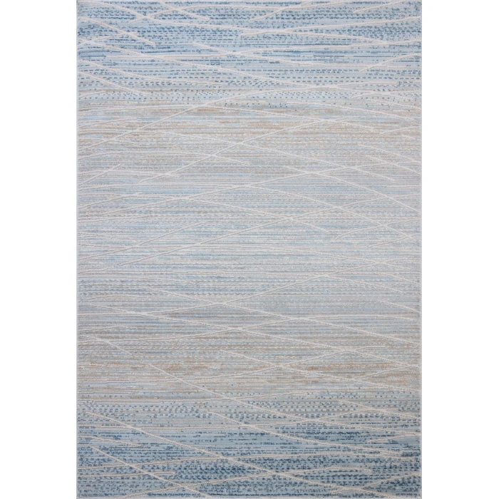 Loloi Townes Natural / Sky TOW-07 2ft.-7in. X 10ft. Rect. Rug