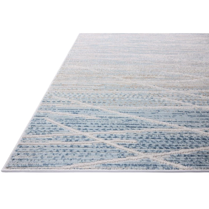 Loloi Townes Natural / Sky TOW-07 2ft.-7in. X 10ft. Rect. Rug