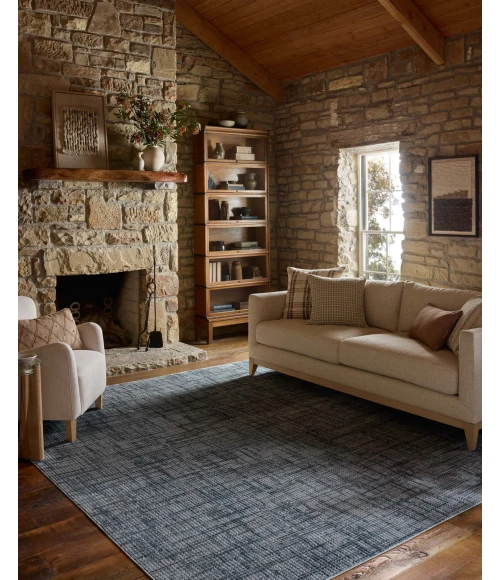 Loloi Townes Grey / Denim TOW-08 6ft.-7in. X 9ft.-2in. Rect. Rug