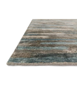 Loloi Transcend TD-04 GRAPHITE / BLUE Area Rug 7 ft. 9 in. X 9 ft. 9 in. Rectangle
