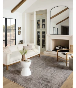 Loloi Vance VAN-01 Taupe / Dove Area Rug 9 ft. 6 in. X 13 ft. 1 in. Rectangle