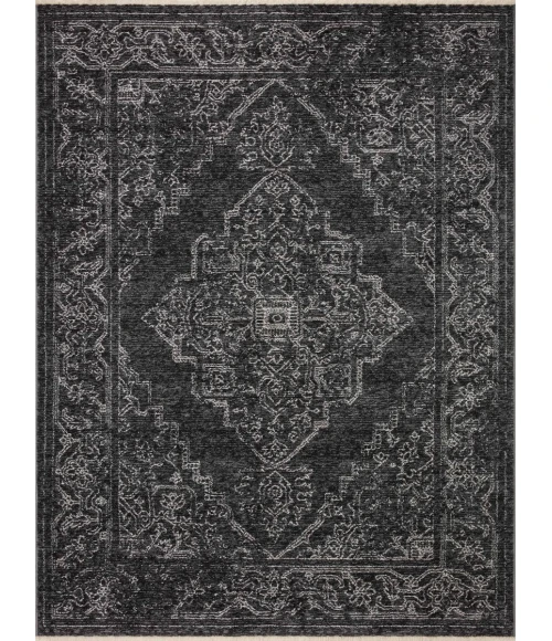 Loloi II Vance VAN-03 Charcoal / Dove 2'-7" x 12'-0" Area Rug