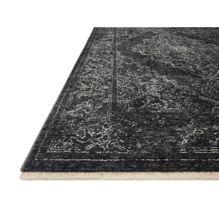 Loloi II Vance VAN-03 Charcoal / Dove 2'-7" x 10'-0" Area Rug