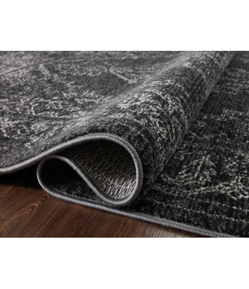 Loloi II Vance VAN-03 Charcoal / Dove 2'-7" x 12'-0" Area Rug
