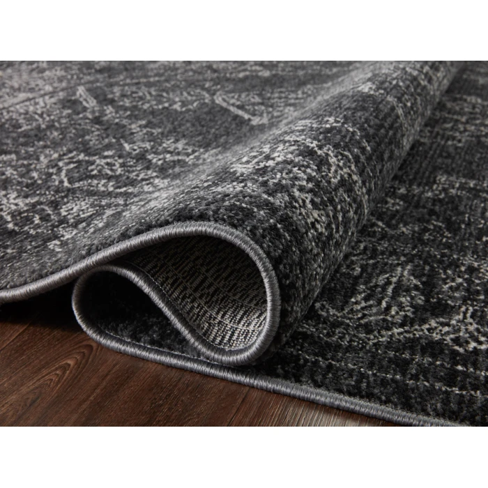 Loloi II Vance VAN-03 Charcoal / Dove 2'-7" x 10'-0" Area Rug