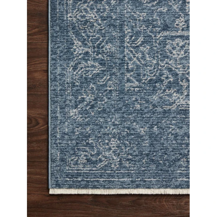 Loloi II Vance VAN-03 Denim / Dove 18" x 18" Sample Area Rug