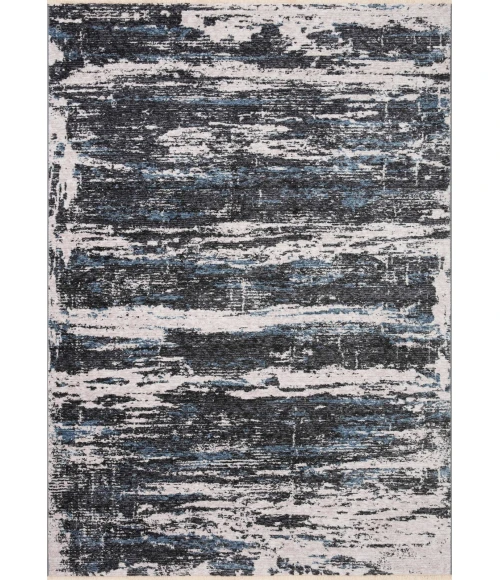 Loloi II Vance VAN-04 Charcoal / Dove 2'-7" x 12'-0" Area Rug