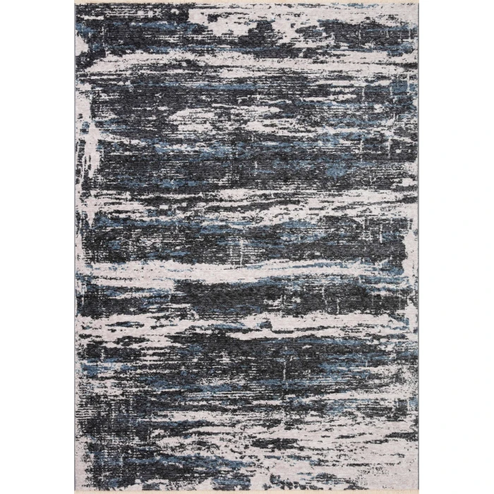 Loloi II Vance VAN-04 Charcoal / Dove 18" x 18" Sample Area Rug