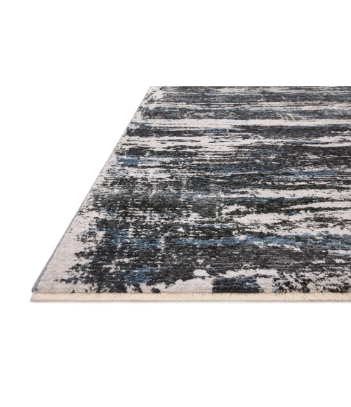 Loloi II Vance VAN-04 Charcoal / Dove 2'-7" x 12'-0" Area Rug