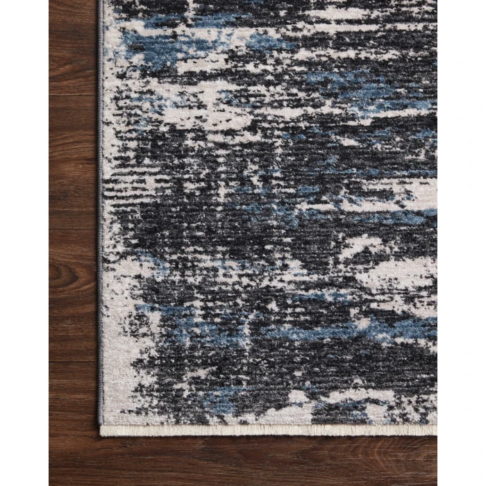Loloi II Vance VAN-04 Charcoal / Dove 18" x 18" Sample Area Rug