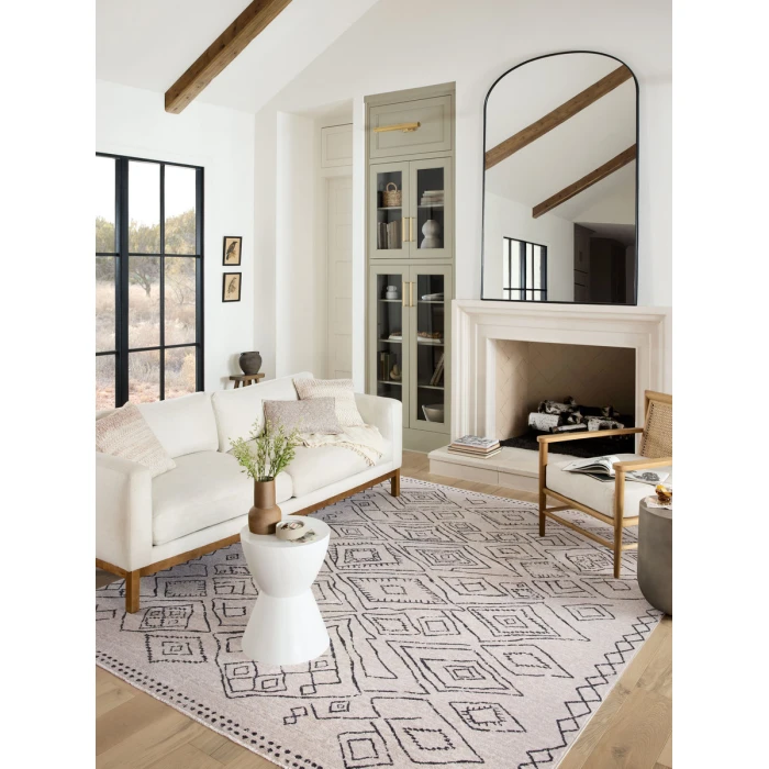 Loloi Vance Dove / Charcoal VAN-06 11 ft. 6 in. X 15 ft. 7 in. Rectangle Rug