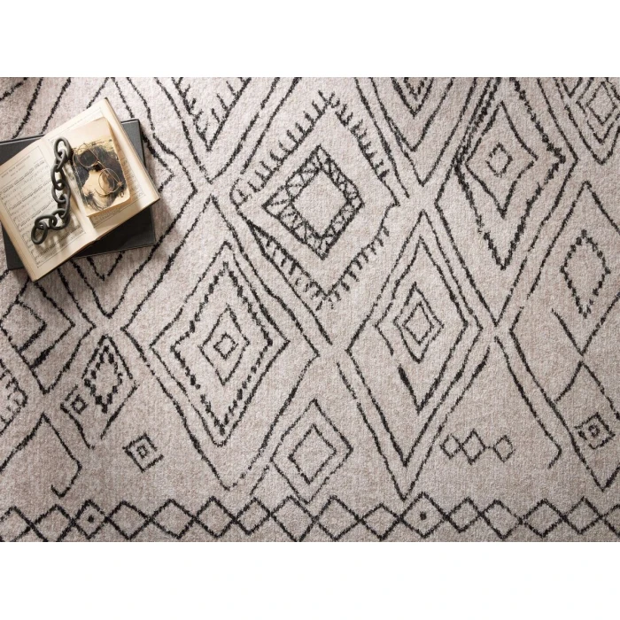 Loloi Vance Dove / Charcoal VAN-06 11 ft. 6 in. X 15 ft. 7 in. Rectangle Rug