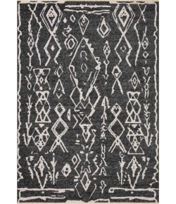 Loloi Vance VAN-07 Charcoal / Dove Area Rug 18 in. X 18 in. Sample Rectangle