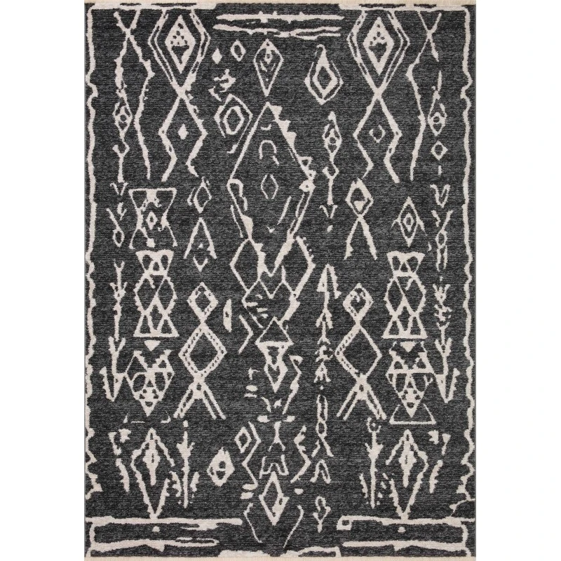 Loloi II Vance VAN-07 Charcoal / Dove 7'-10" x 10' Area Rug