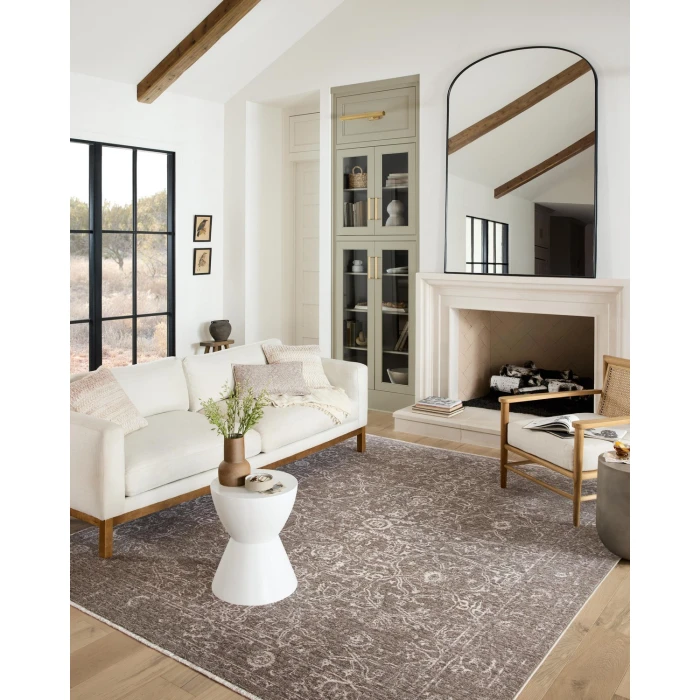 Loloi II Vance VAN-08 Taupe / Dove 2'-7" x 8'-0" Area Rug