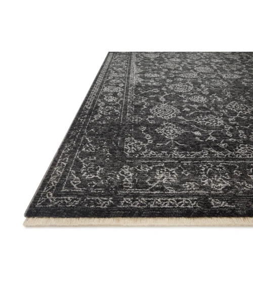 Loloi II Vance VAN-09 Charcoal / Dove 2'-7" x 10'-0" Area Rug