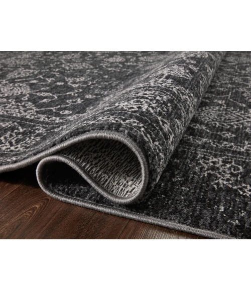 Loloi II Vance VAN-09 Charcoal / Dove 2'-7" x 10'-0" Area Rug