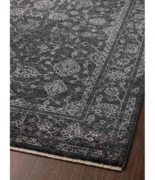 Loloi II Vance VAN-09 Charcoal / Dove 2'-7" x 10'-0" Area Rug