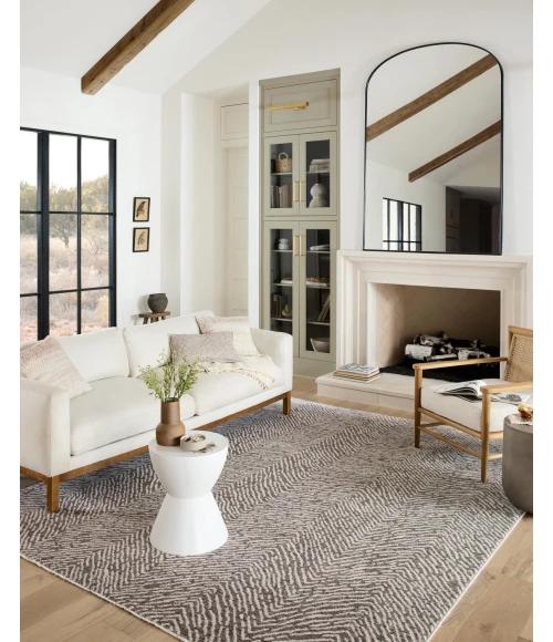 Loloi II Vance VAN-10 Taupe / Dove 2'-7" x 10'-0" Area Rug