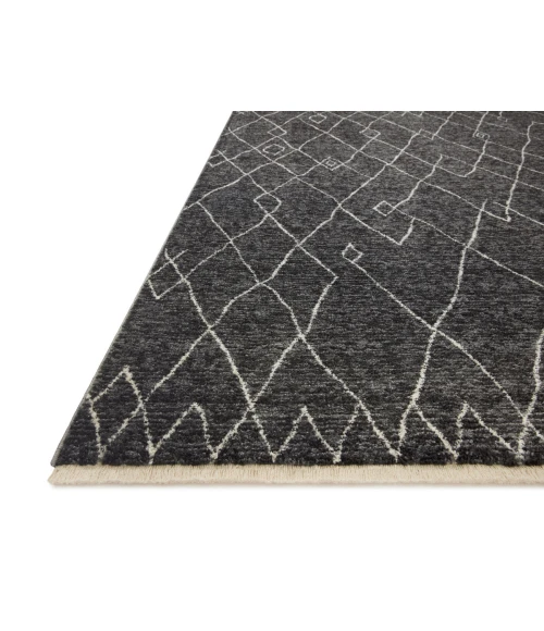 Loloi II Vance VAN-11 Charcoal / Dove 2'-3" x 3'-10" Area Rug