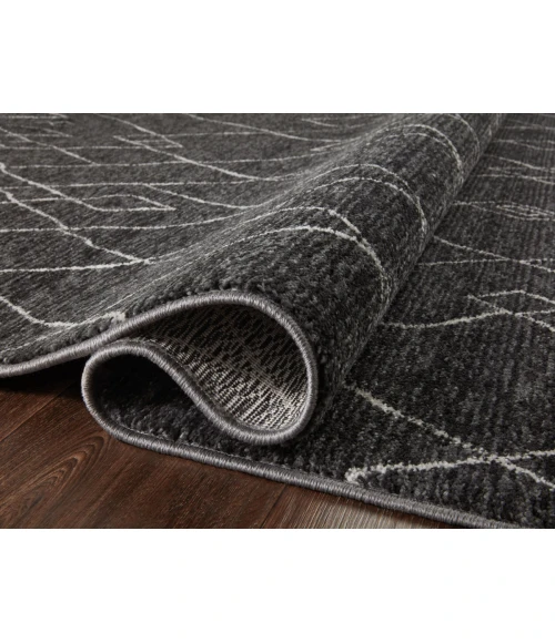 Loloi II Vance VAN-11 Charcoal / Dove 2'-3" x 3'-10" Area Rug
