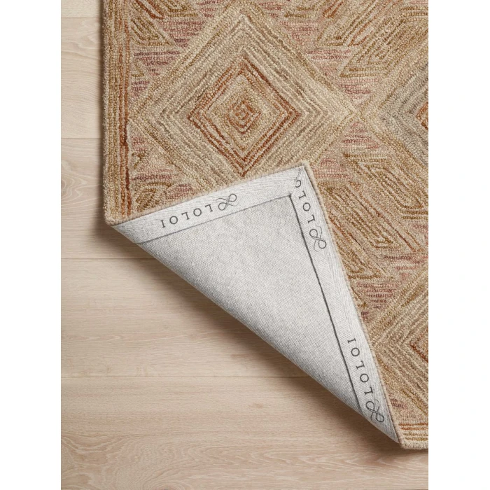 Loloi Varena Berry / Multi VAR-02 18 in. X 18 in. Sample Rug