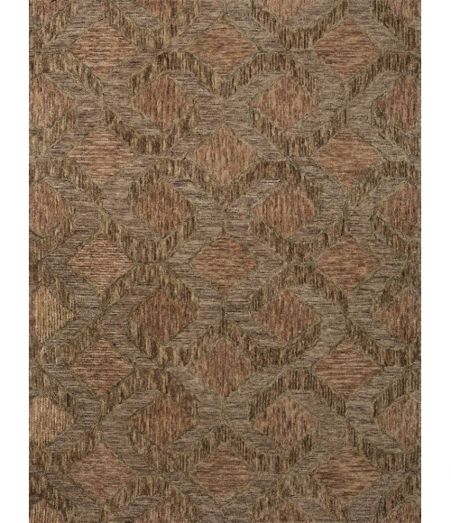 Loloi Varena Rust / Bark VAR-03 9 ft. 3 in. X 13 ft. Rectangle Rug