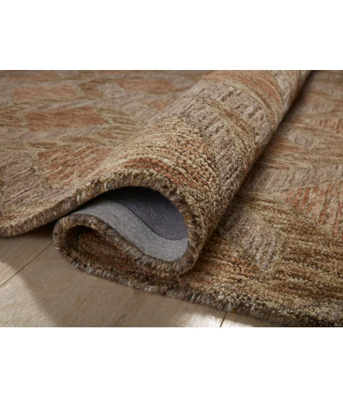 Loloi Varena Rust / Bark VAR-03 9 ft. 3 in. X 13 ft. Rectangle Rug