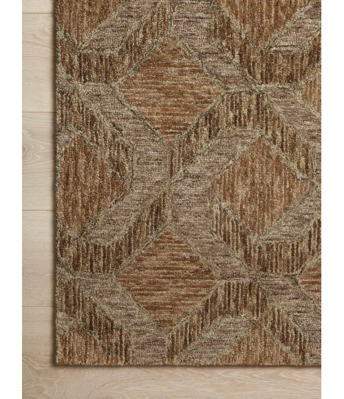 Loloi Varena Rust / Bark VAR-03 9 ft. 3 in. X 13 ft. Rectangle Rug